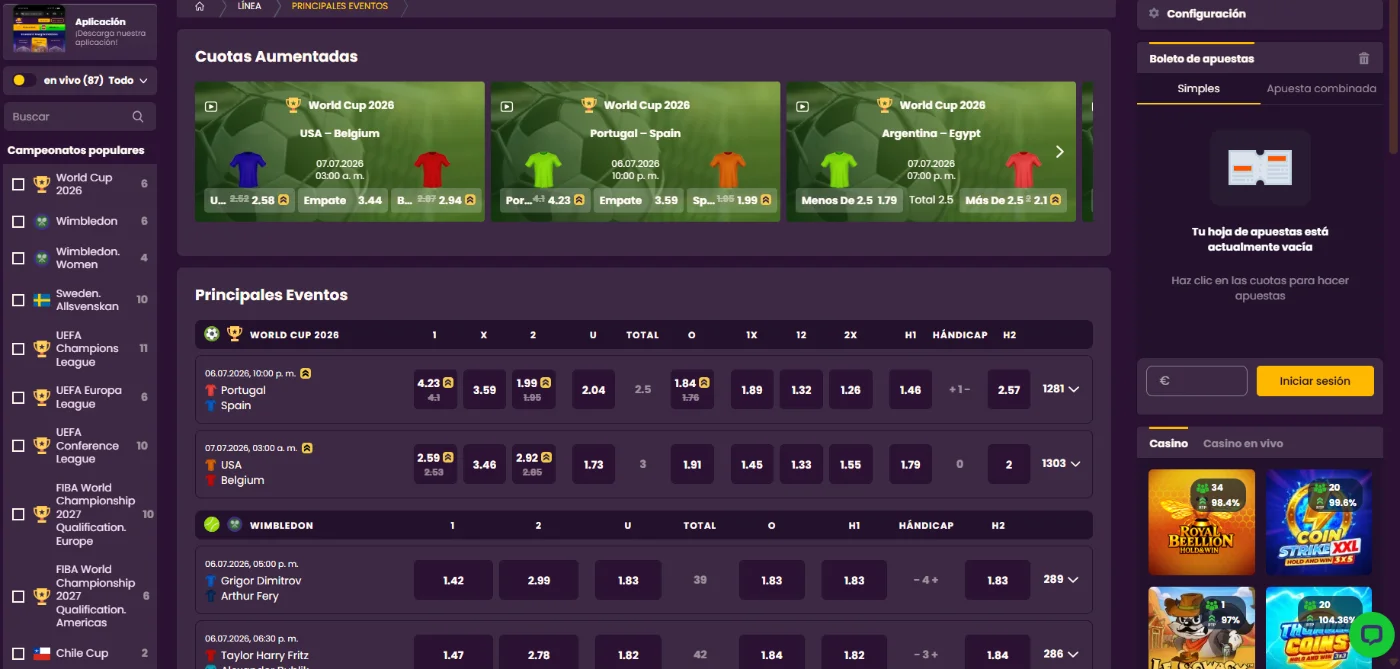 Bizzo Casino Apuestas Deportivas